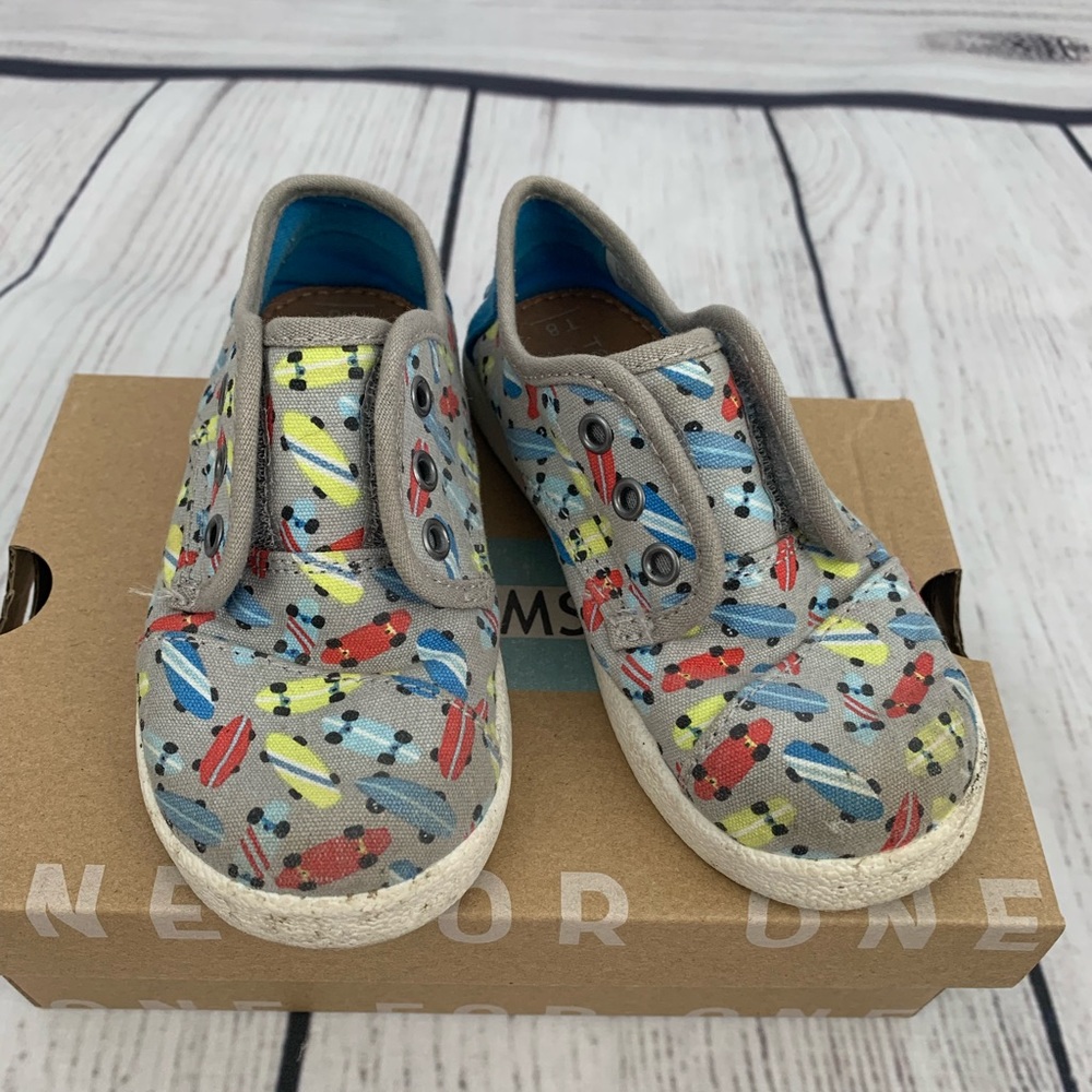 Toms paseo drizzle gray skateboards